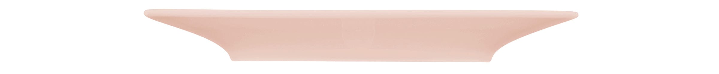 Nori Pink Porcelain Coupe Plate 6.5"