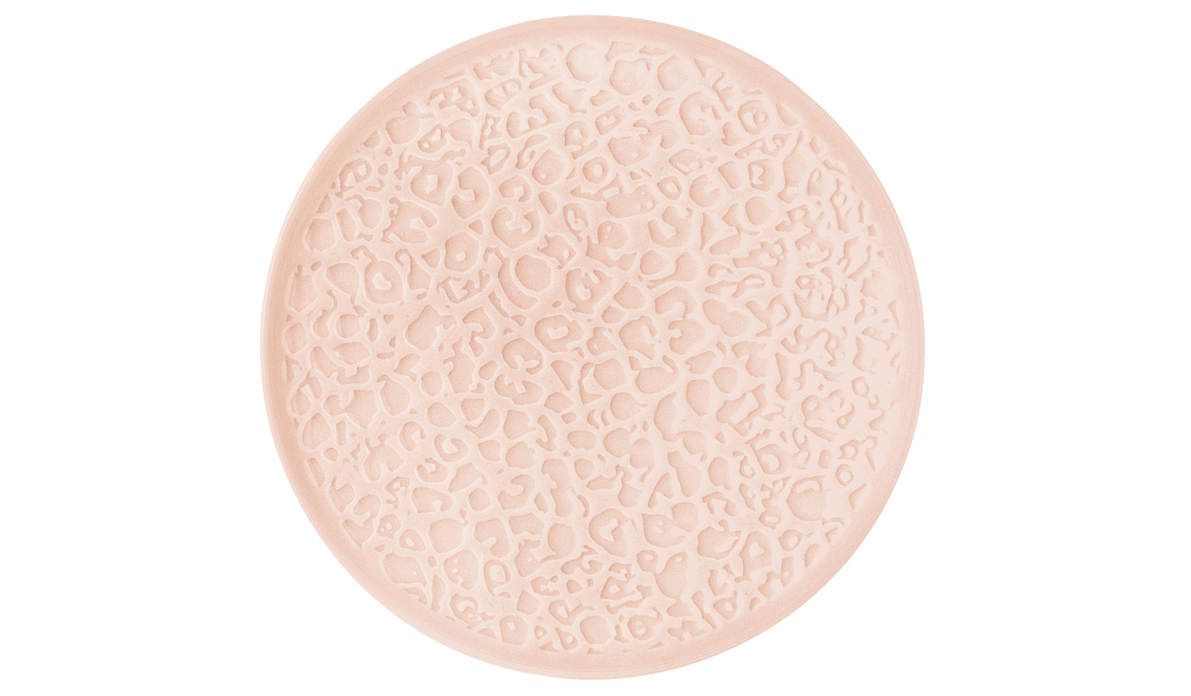 Nori Pink Porcelain Coupe Plate 6.5"