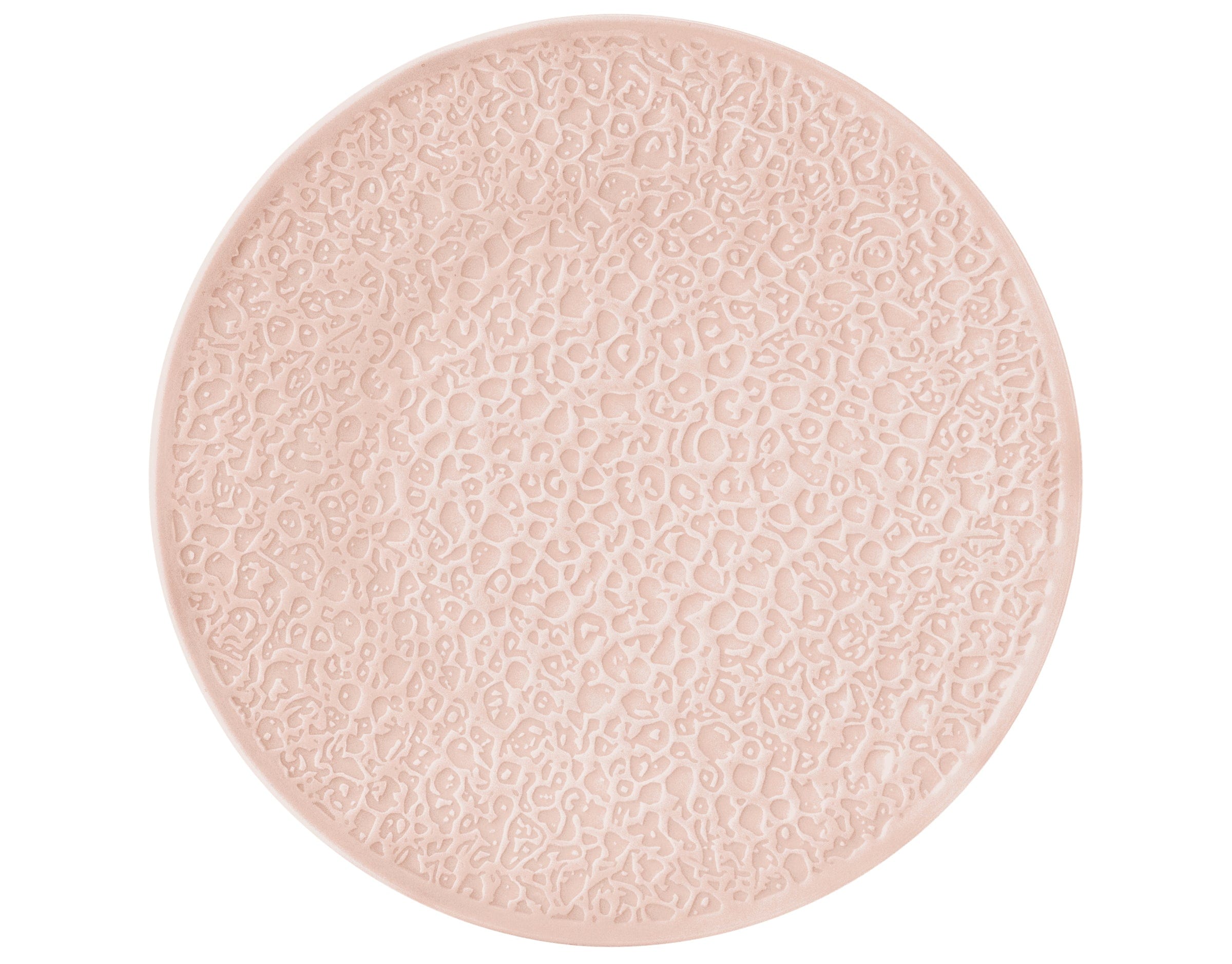 Nori Pink Porcelain Coupe Plate 8.5"
