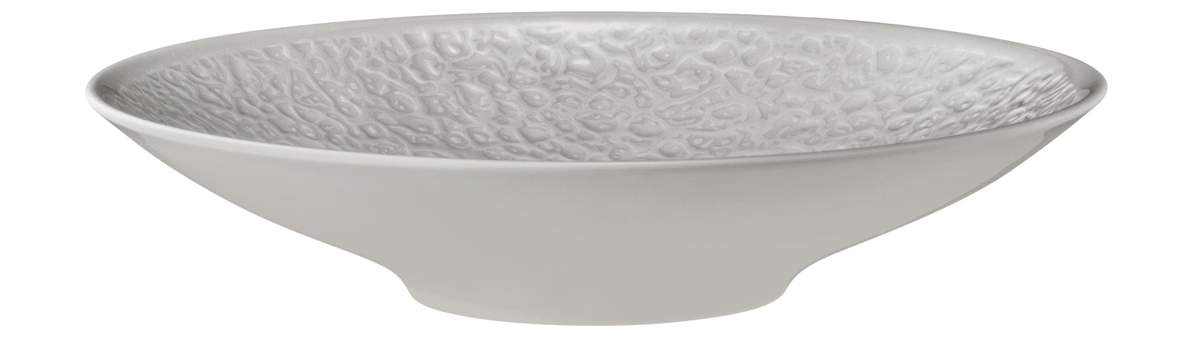 Nori Grey Porcelain Deep Coupe Plate 10.3" / 40.6 oz