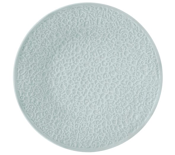 Nori Blue Porcelain Coupe Plate 12"