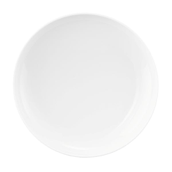 Sento White Porcelain Deep Plate 8.4" / 26 oz
