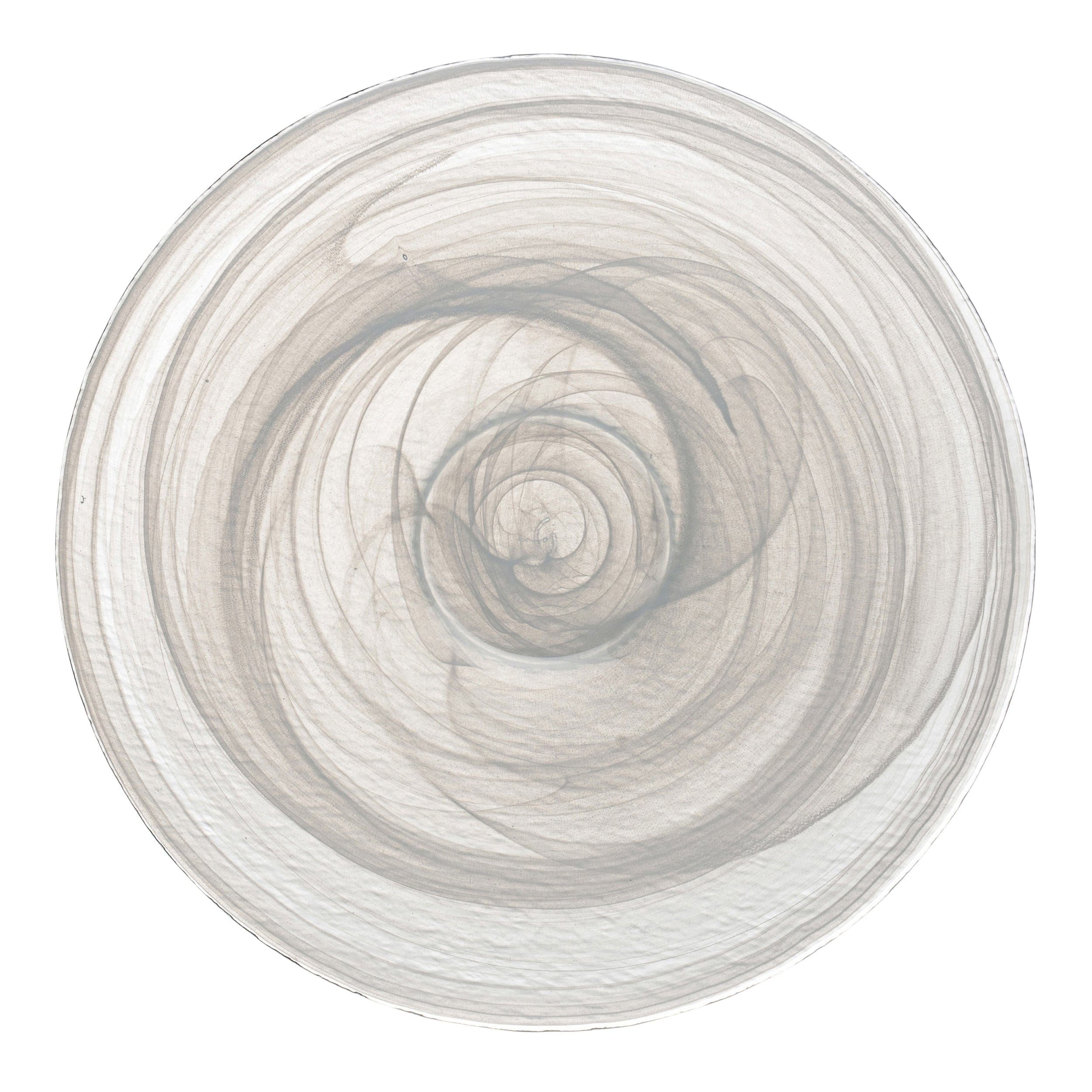 Estonia White Glass Plate 10.5"
