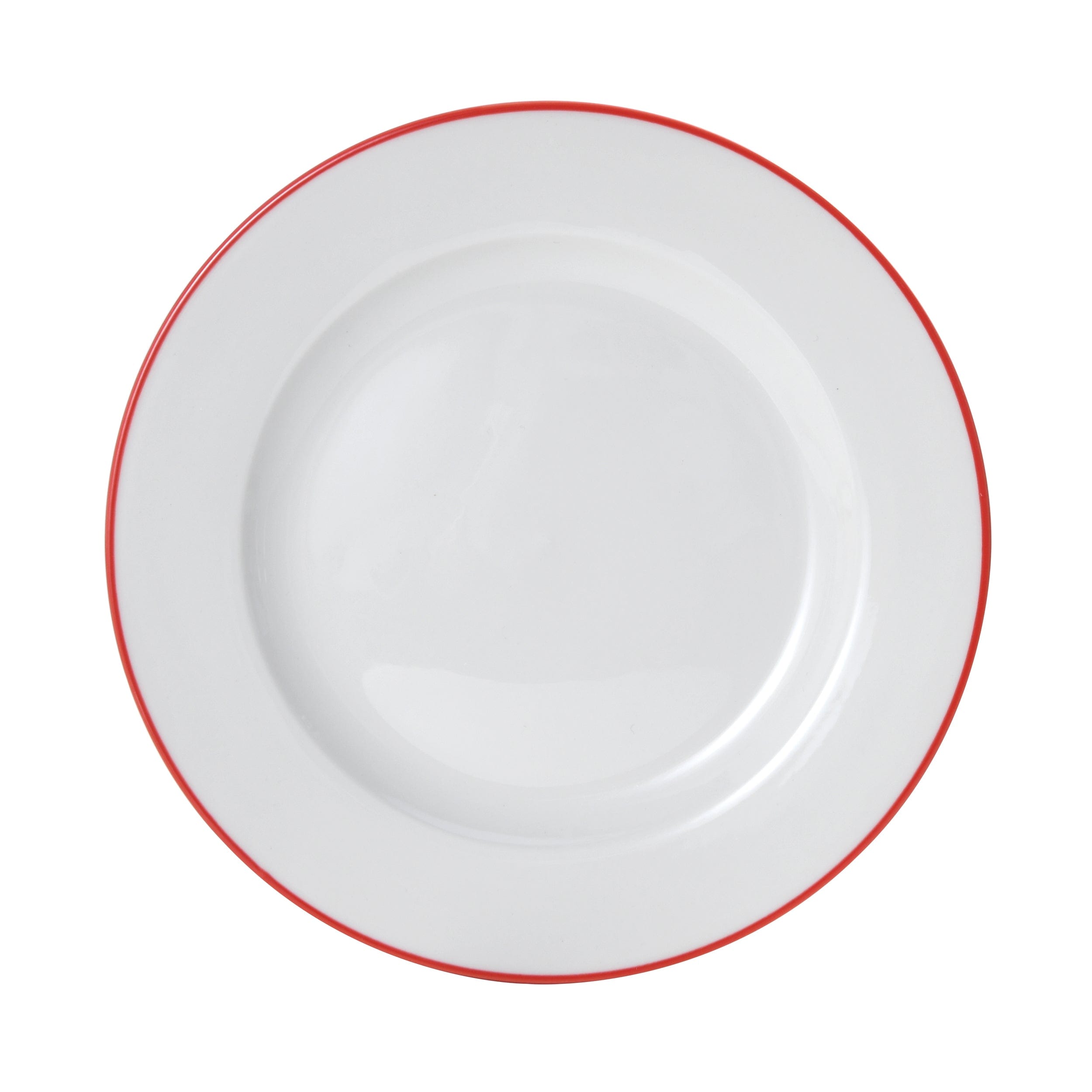Bistro Pinstripe Porcelain Plate 7.0"