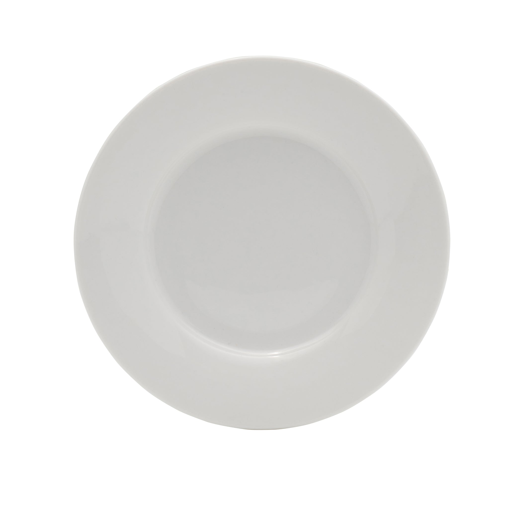 Saratoga Porcelain Plate 5.5" White