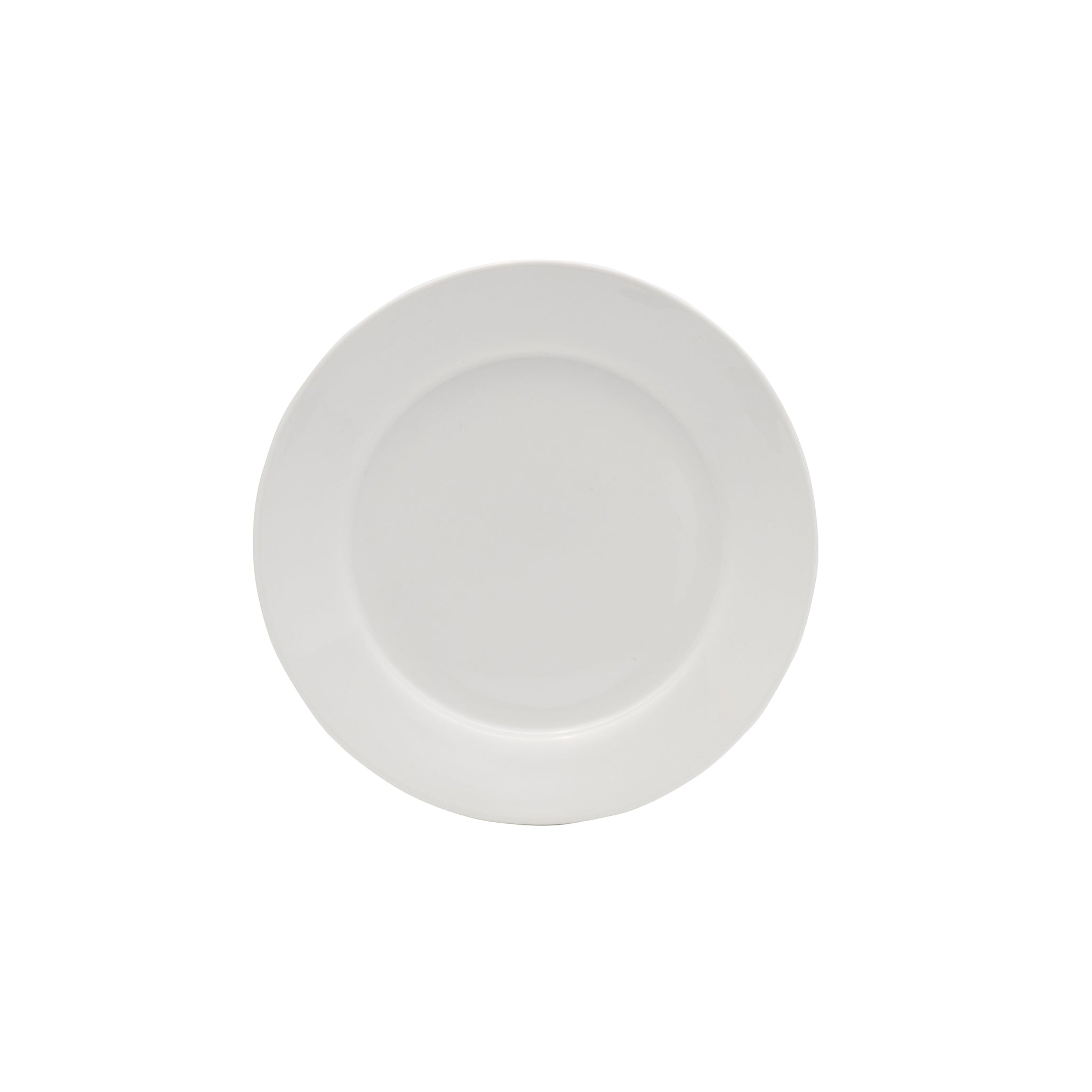 Saratoga Porcelain Plate 8" White