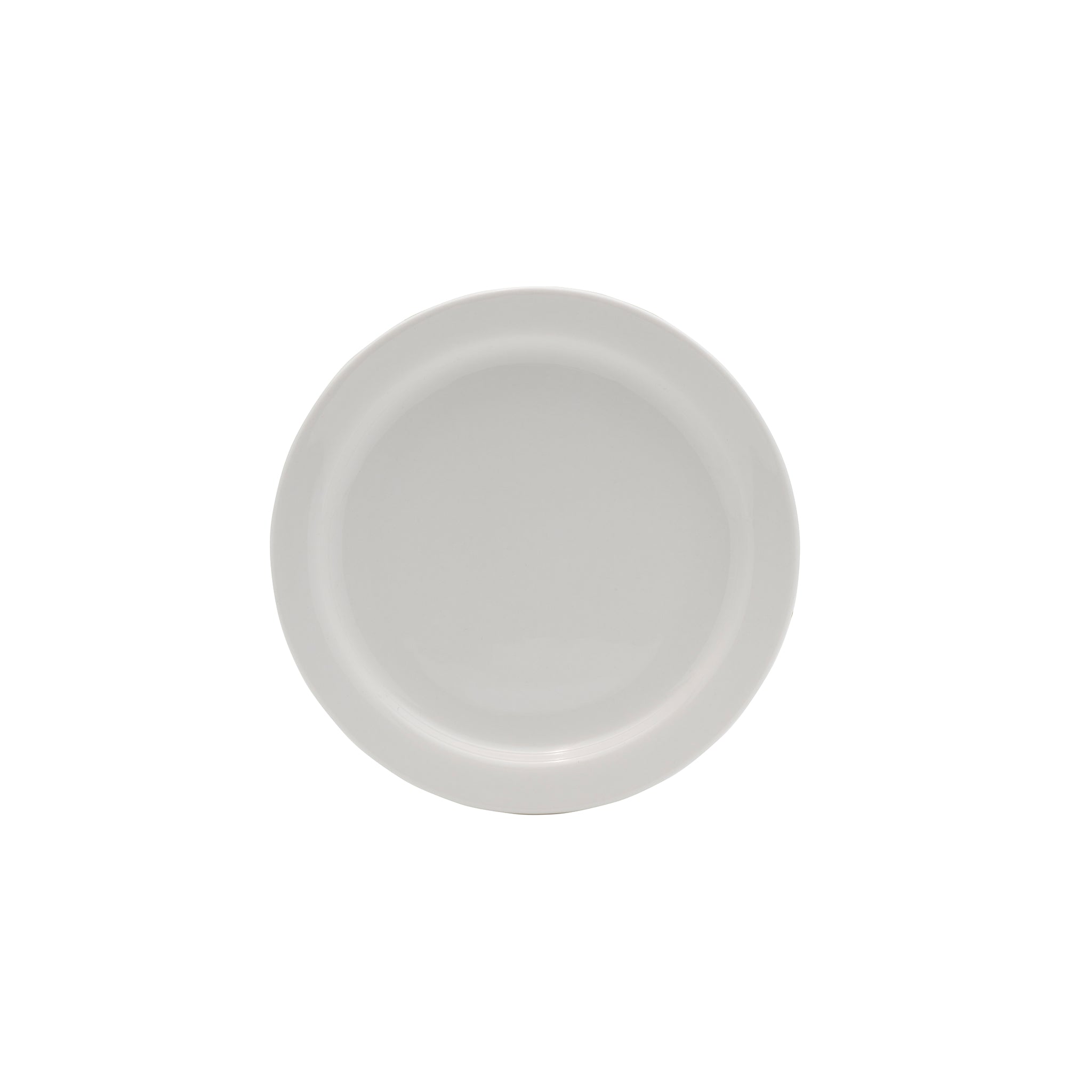 Saratoga Porcelain Plate 6.4" White