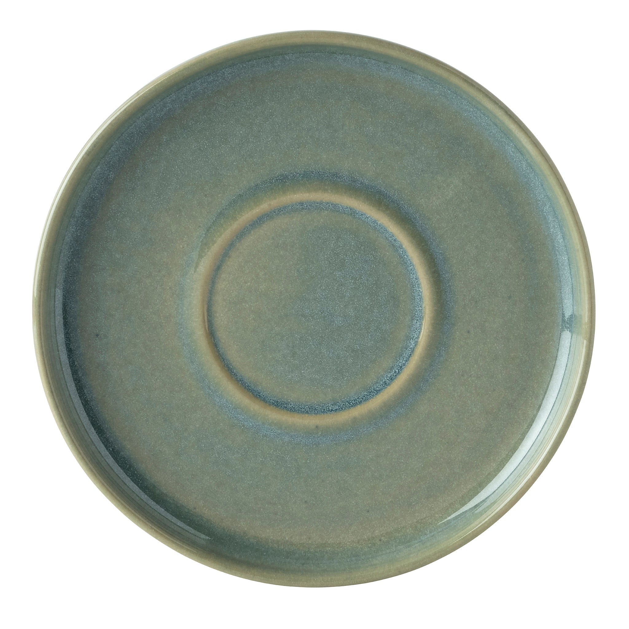 Hera Stoneware Saucer 6" Turquoise