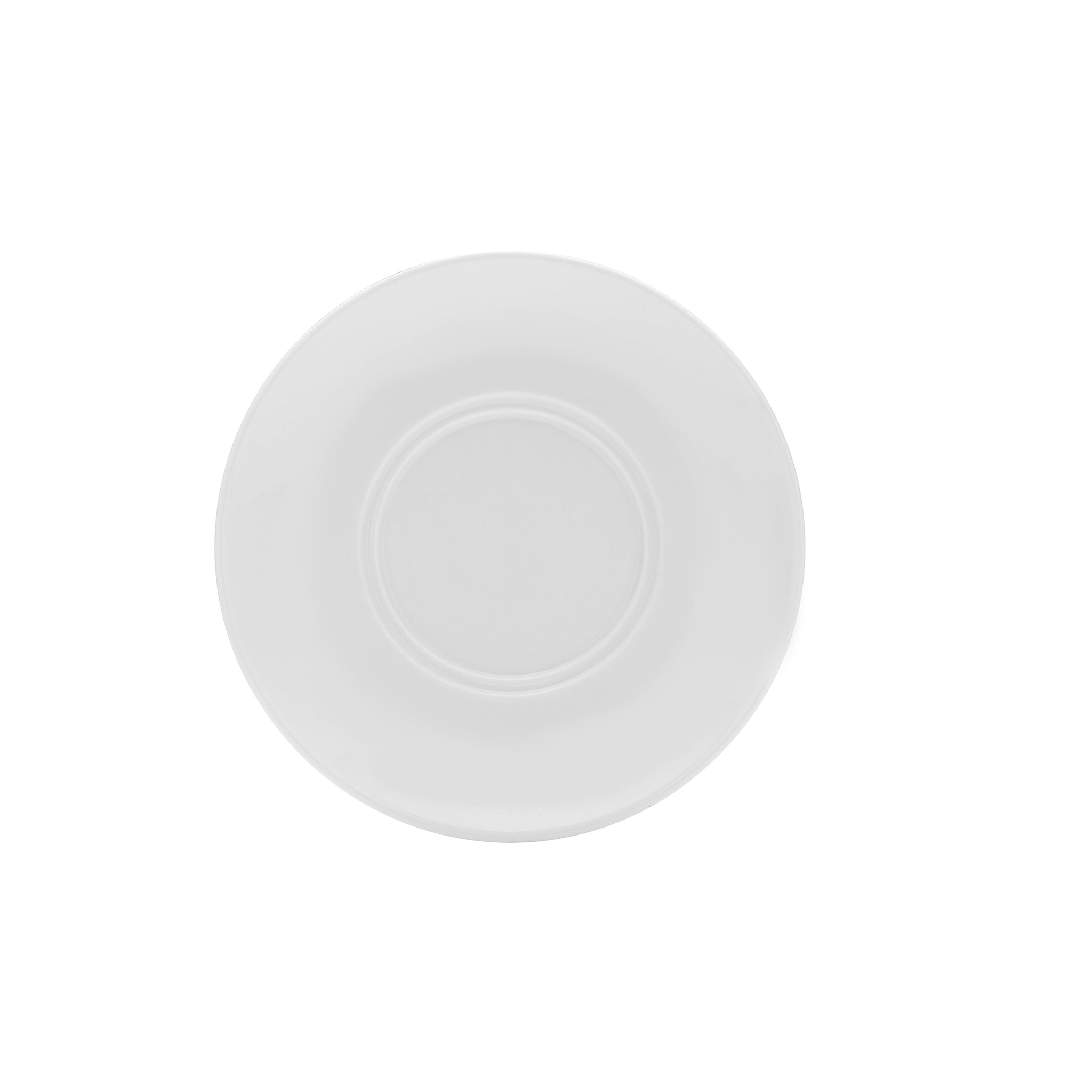 Bistro Porcelain Saucer 6.75" White
