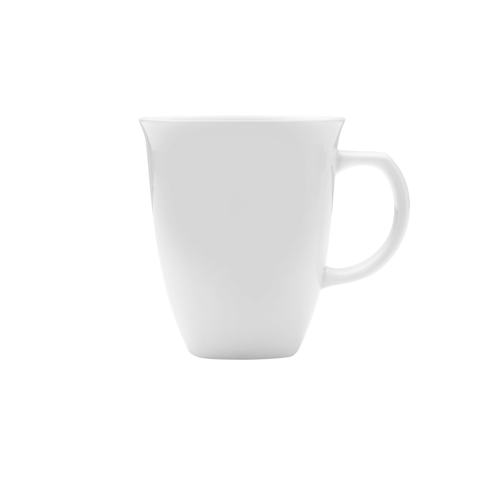 Bistro Porcelain Mug 4.7" / 12.7oz White