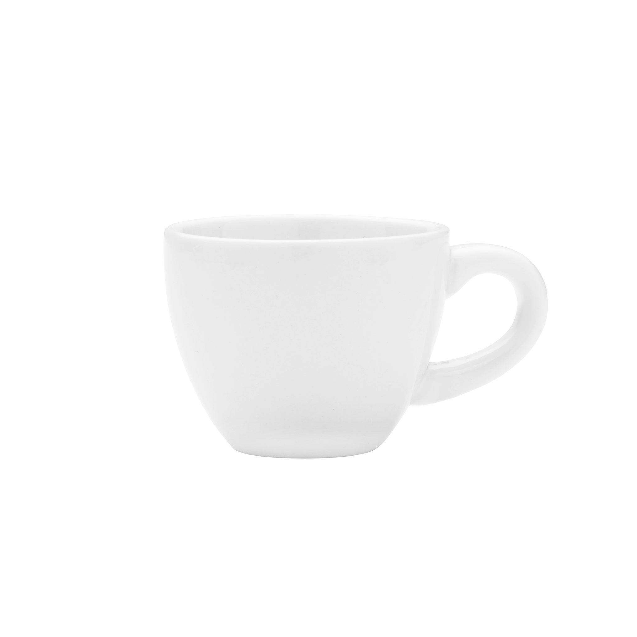 Bistro Porcelain Cup 3.5" / 3.4oz White