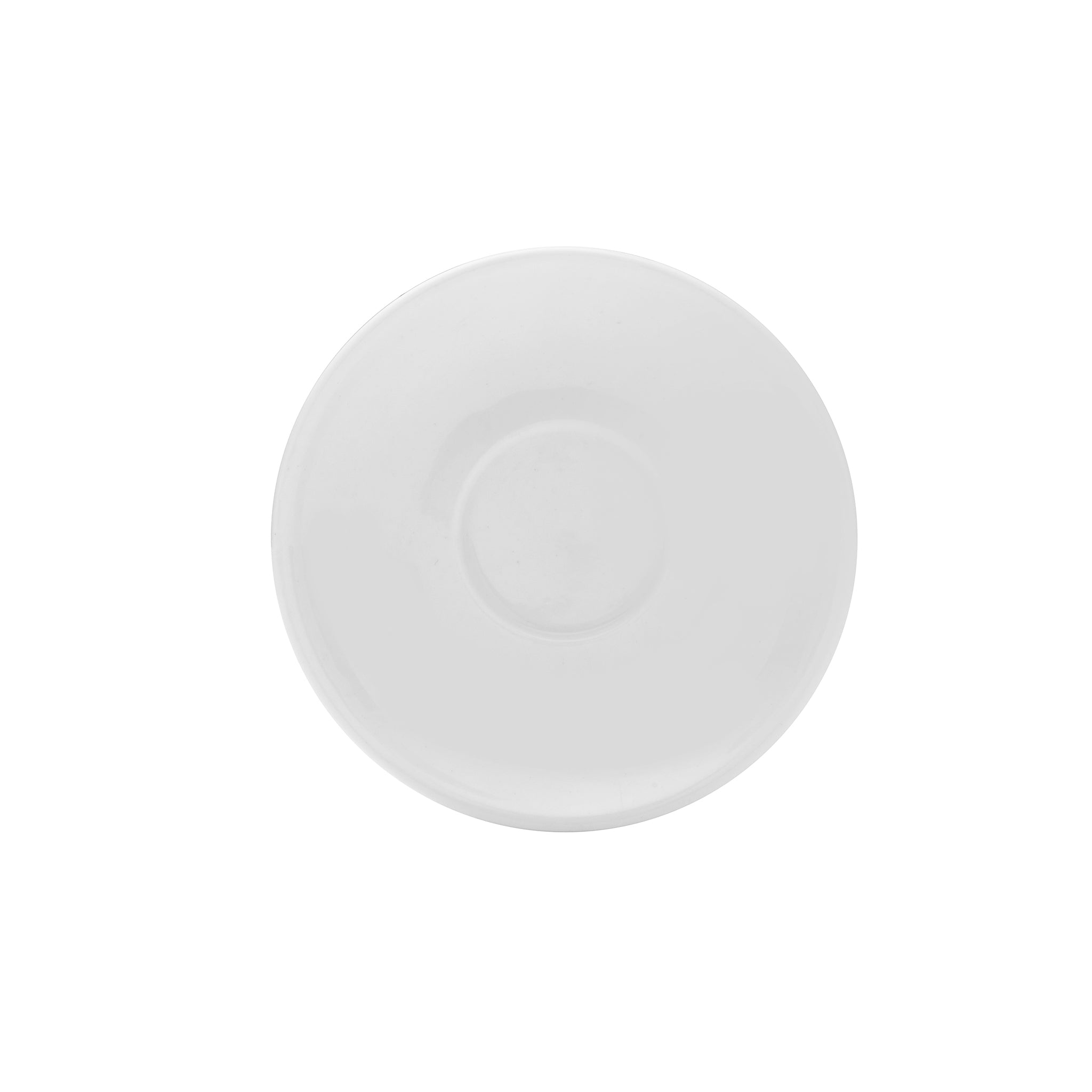 Bistro Porcelain Saucer 4.5" White