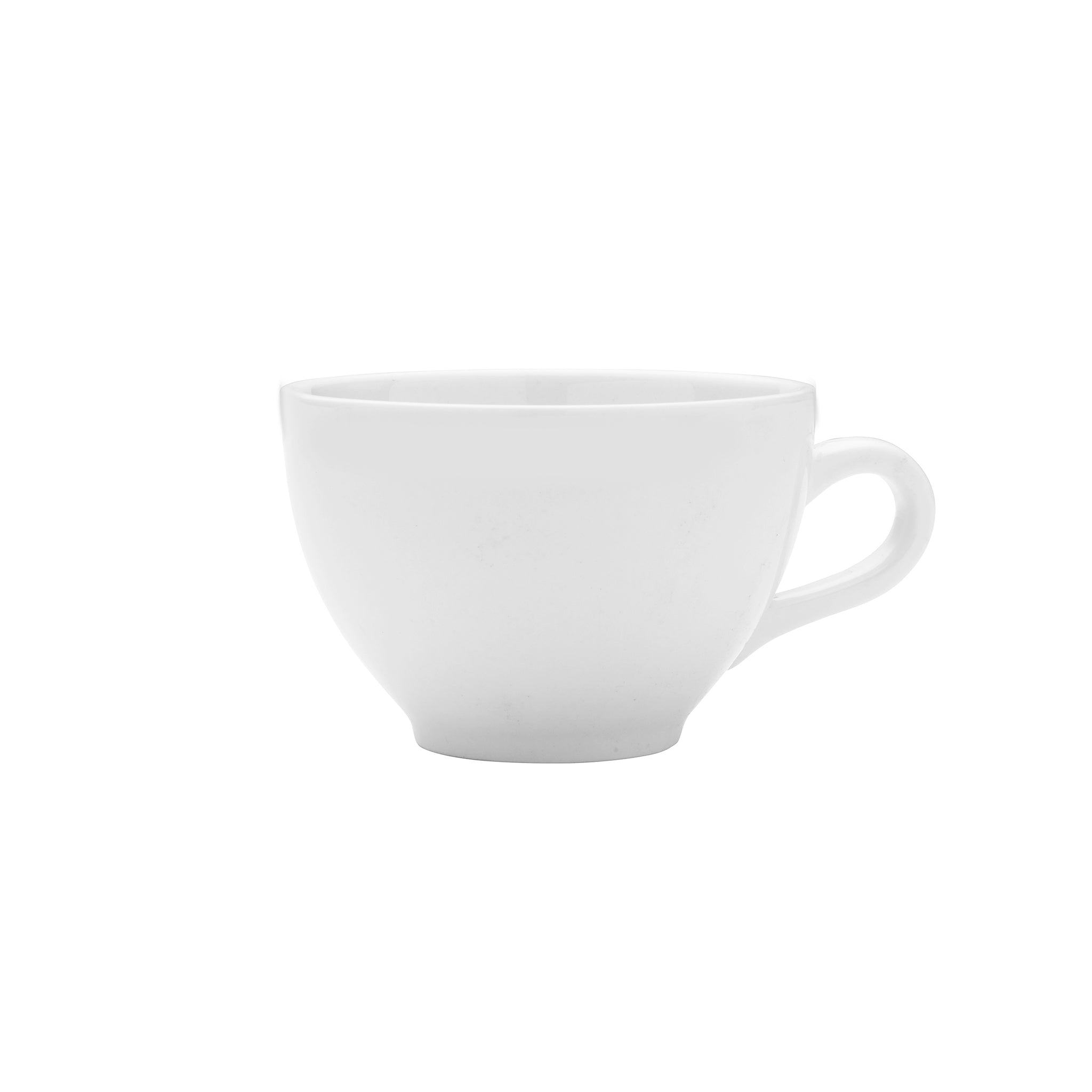 Bistro Porcelain Cup 4.9" / 7.8oz White