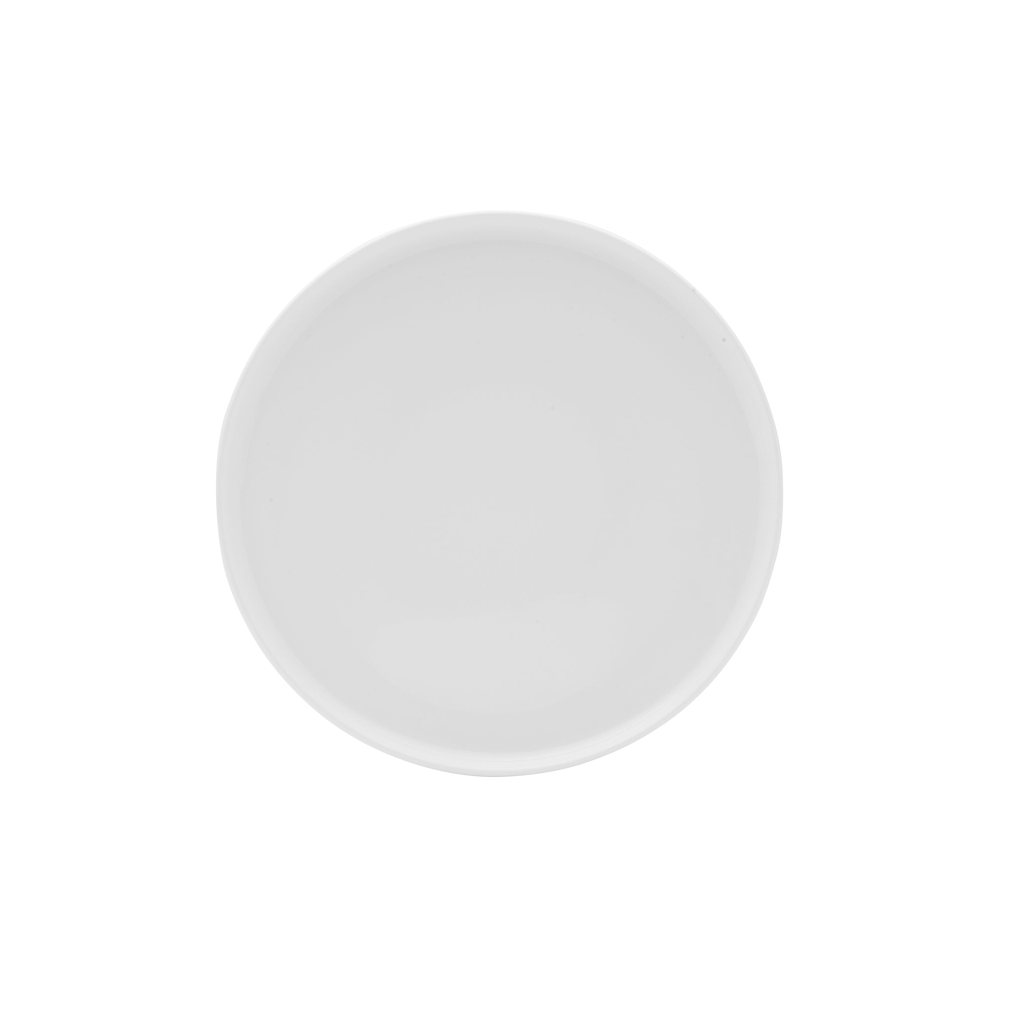 Isla Porcelain Round Plate 8.4" Bright White