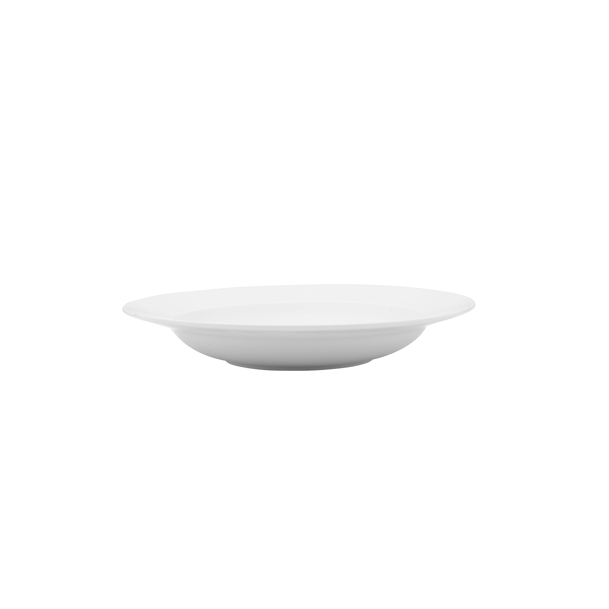Galleria Porcelain Deep Plate 11" White