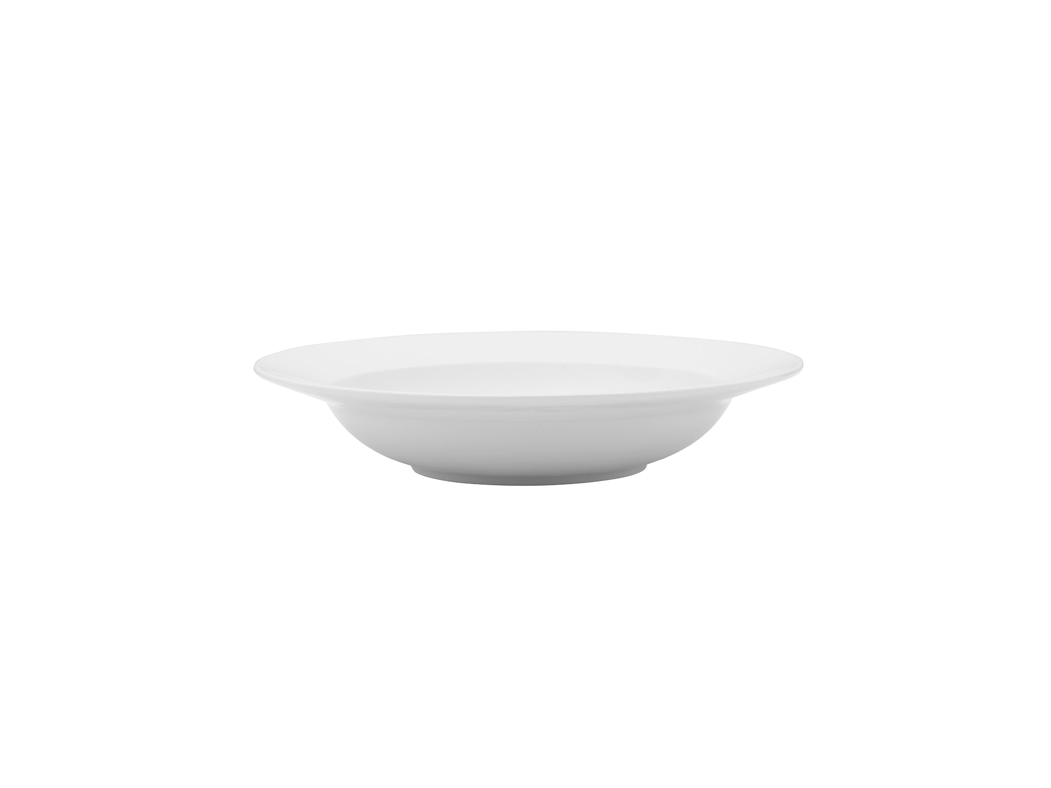 Galleria Porcelain Deep Plate 10" White