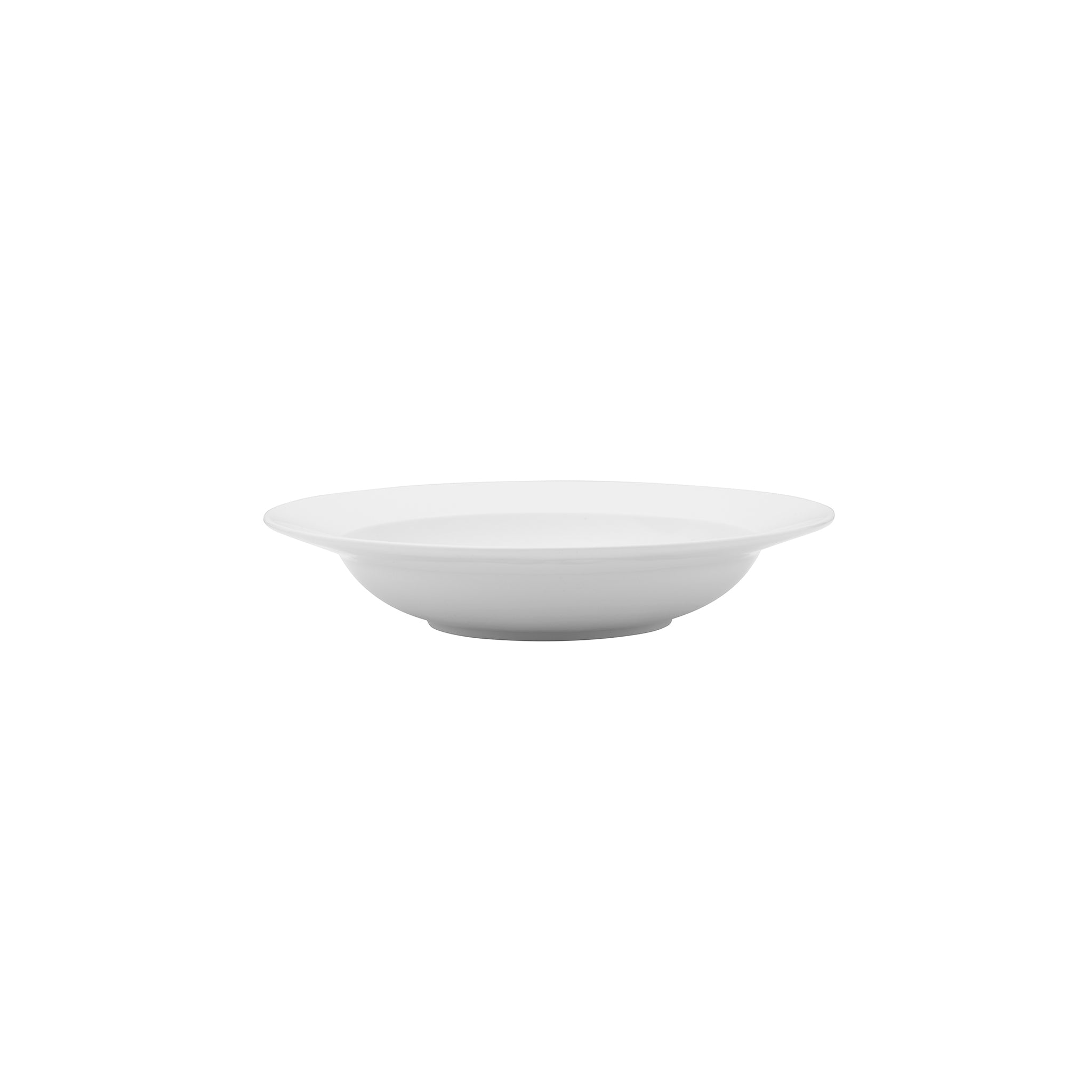 Galleria Porcelain Deep Plate 19" White