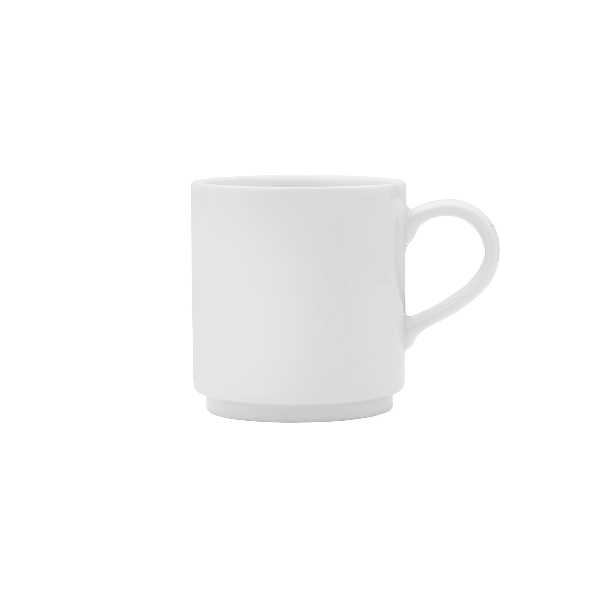Galleria Porcelain Mug 5" / 10oz White