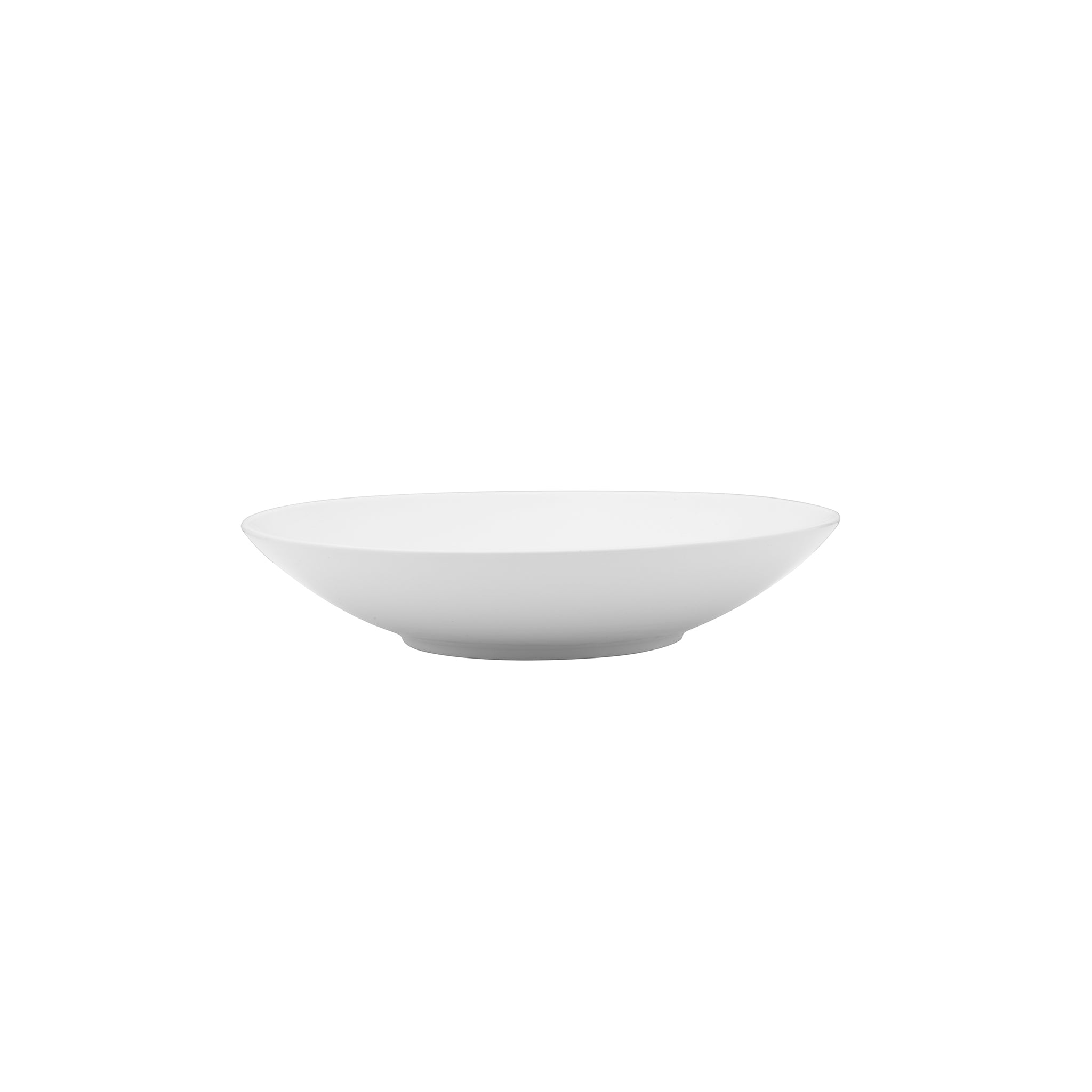 Galleria Porcelain Deep Coupe Plate 11" White