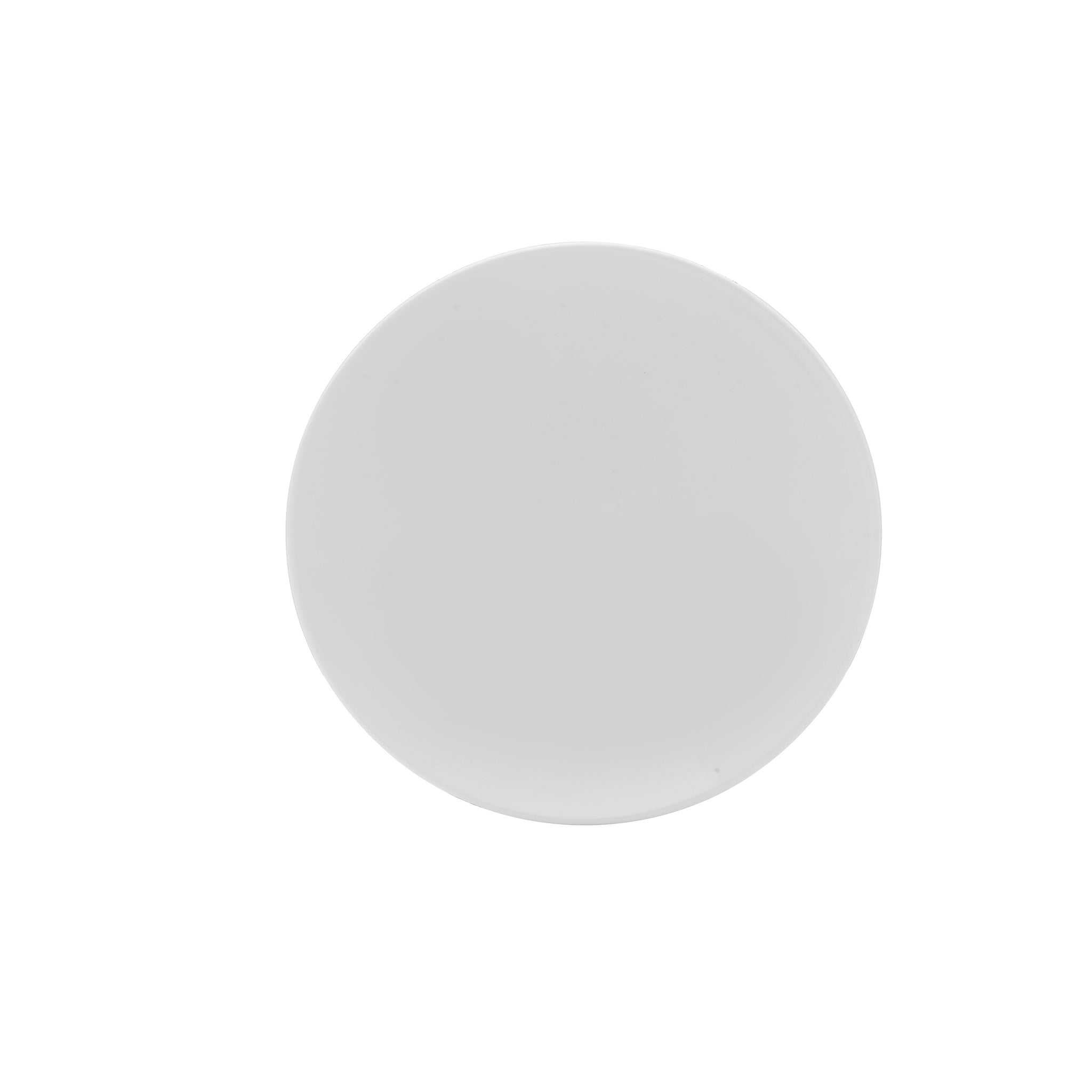 Galleria Porcelain Deep Coupe Plate 8.7" White
