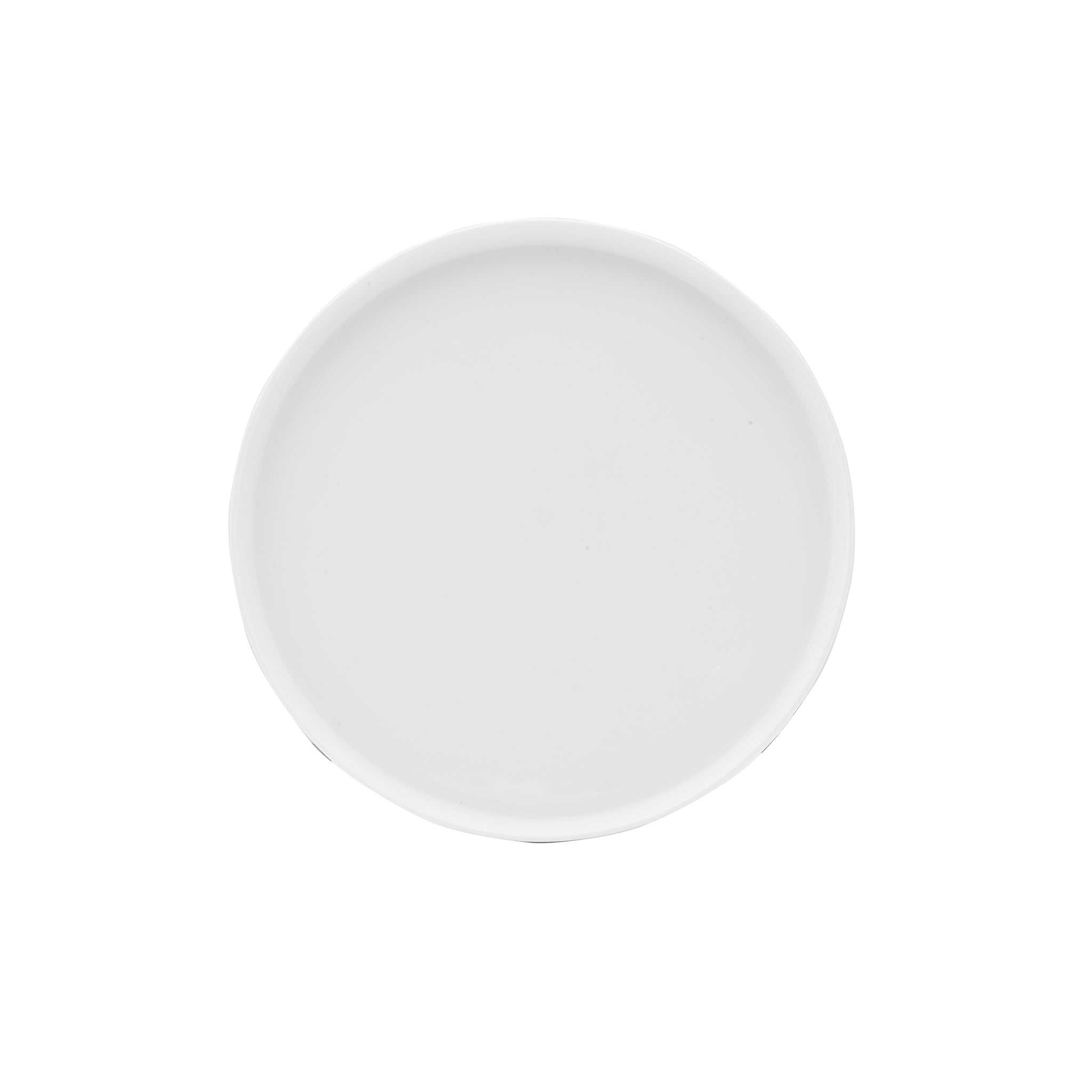 Lola Bone China Stackable Plate 9.6" White