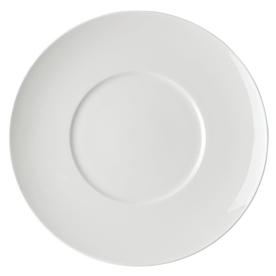 Callisto Bare Bone China Wide Rim Plate 11"