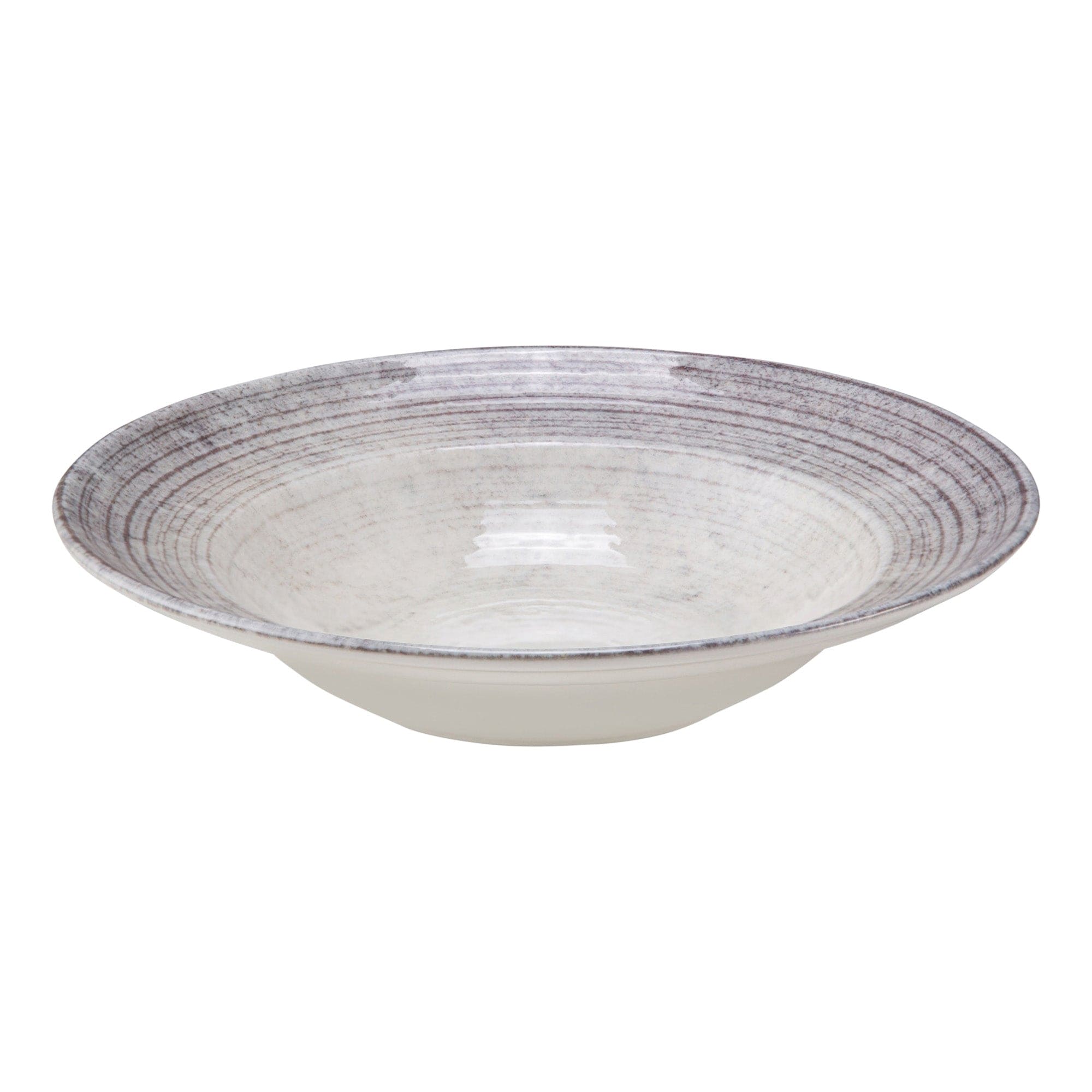 Fume Porcelain Deep Plate 9.8" / 14oz