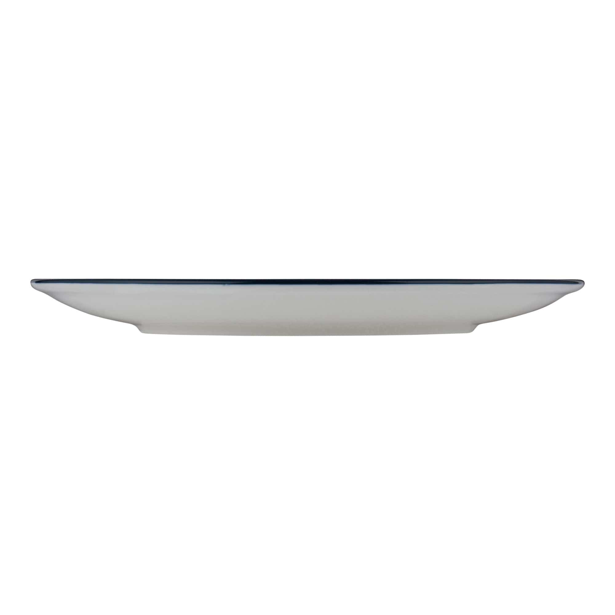 Modest Navy Porcelain Coupe Plate 5.9"