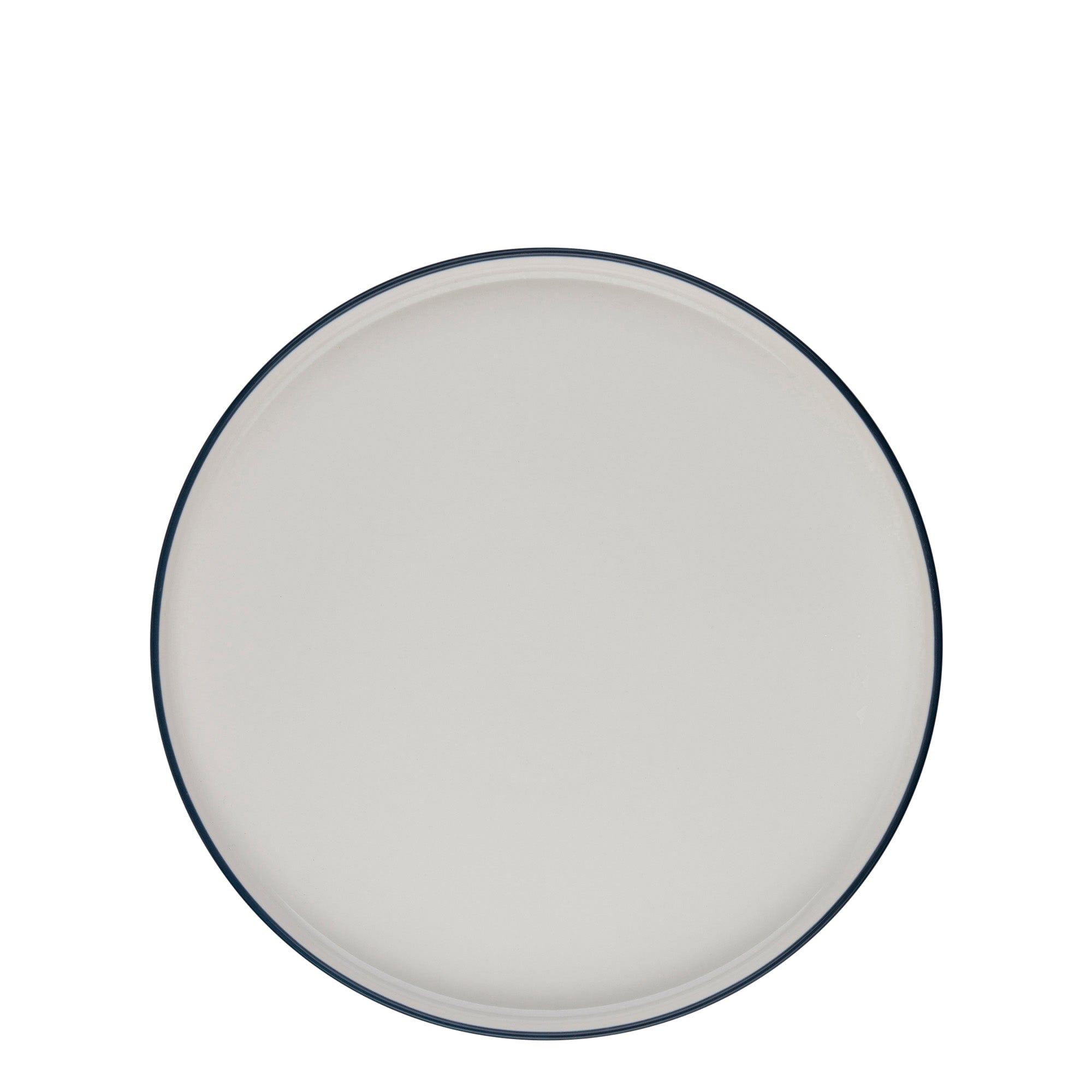 Modest Navy Porcelain Plate 11.0"