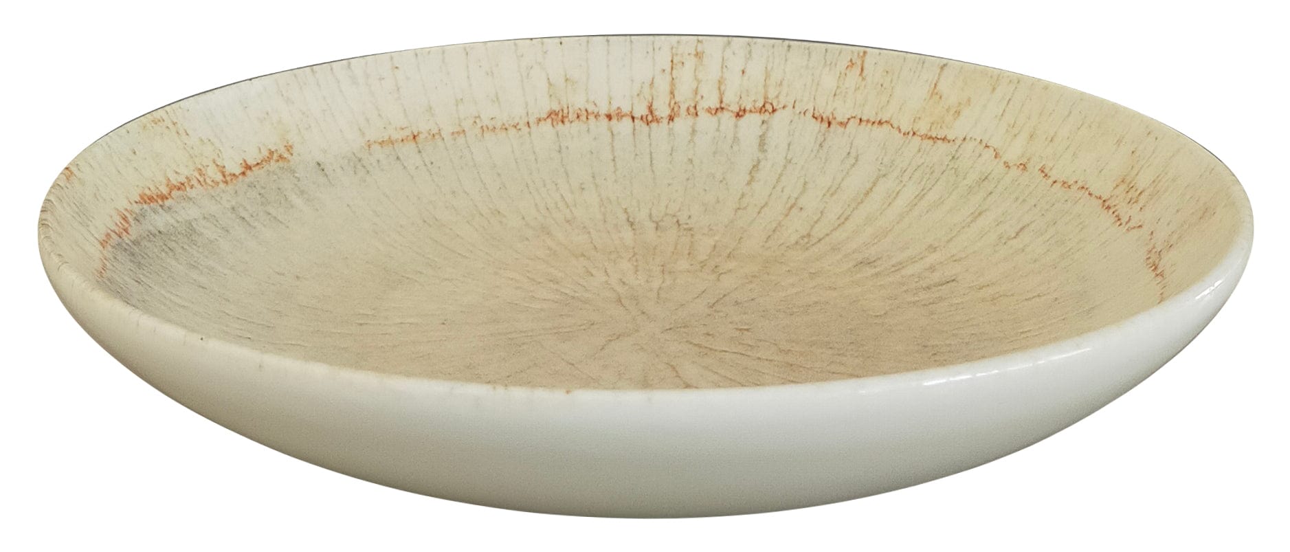 Zen Sand Vitrified Ceramics Deep Plate 8.3" / 18 oz