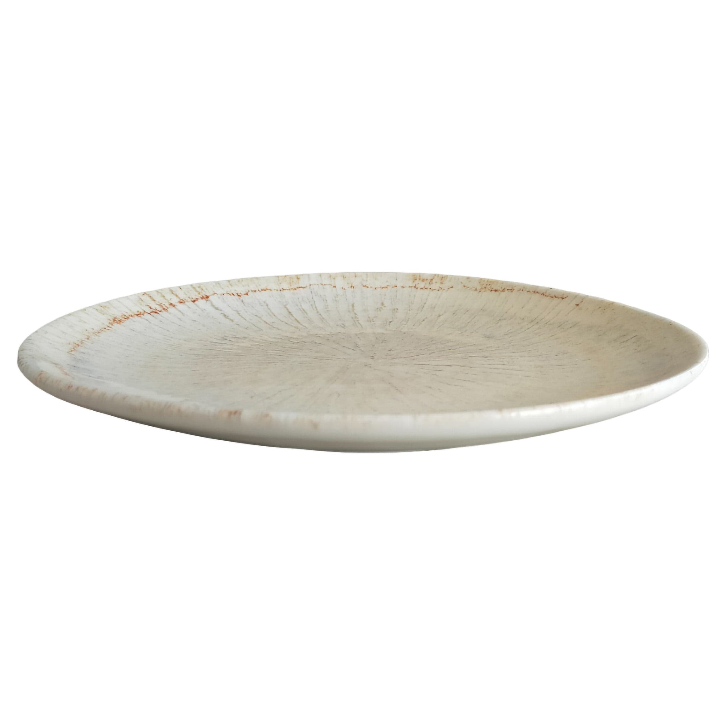 Zen Sand Vitrified Ceramics Plate Coupe 8.3" x 7.5"