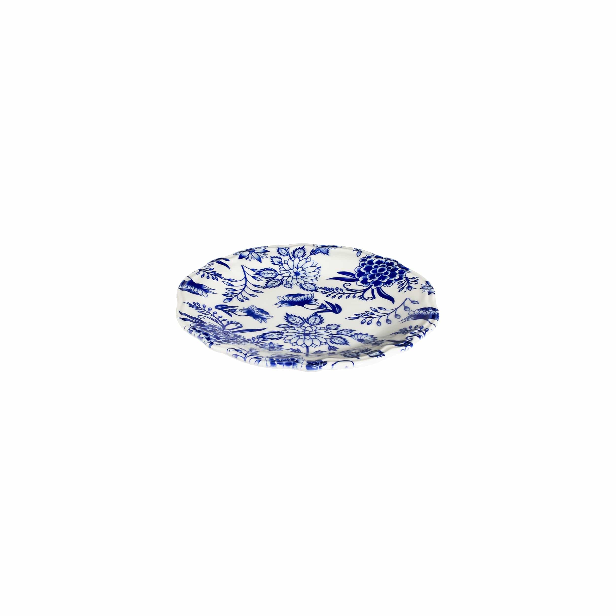 Herba Blue Fulya Blue Premium Stoneware Coupe Plate 5.9"