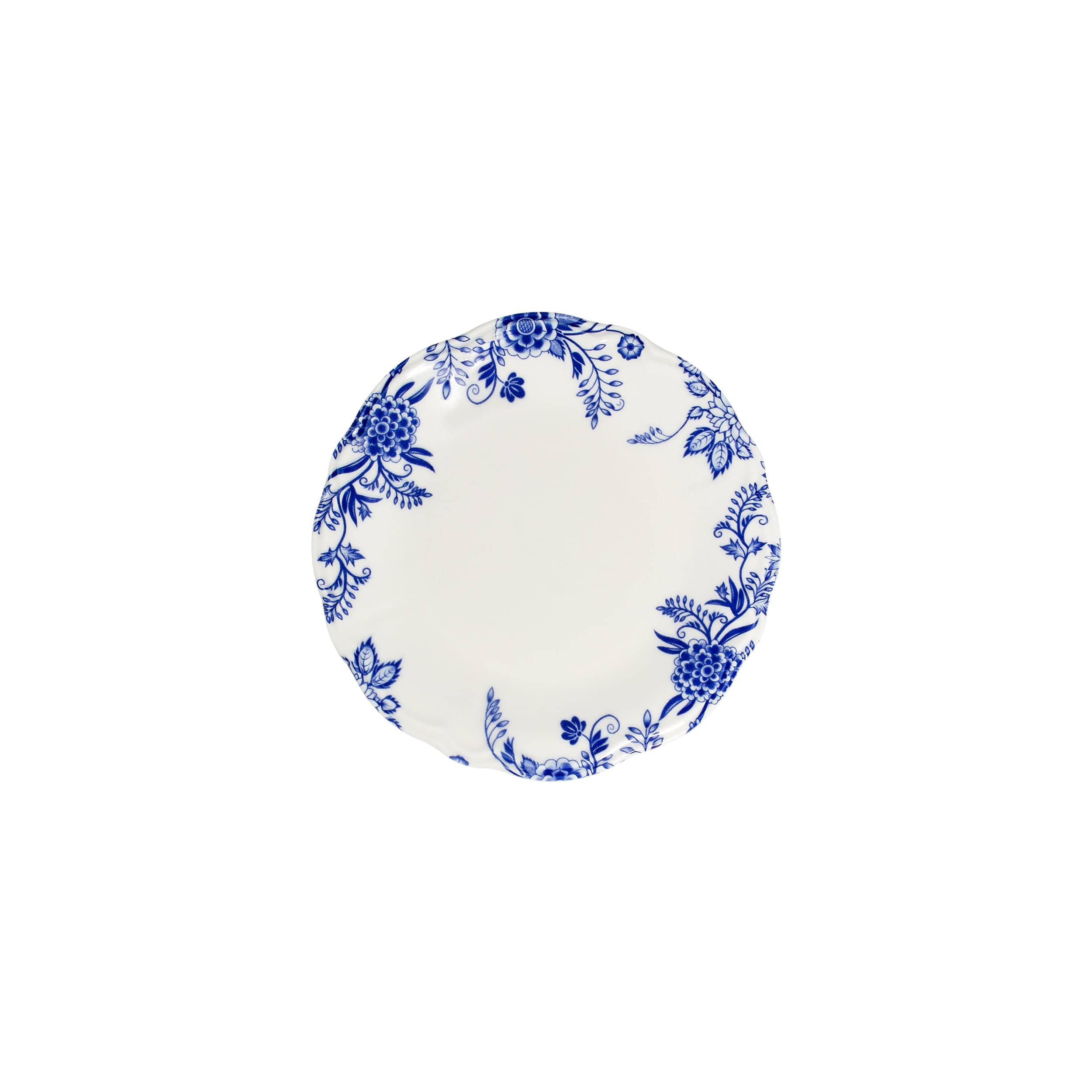 Silva Blue Fulya Blue Premium Stoneware Coupe Plate 5.9"