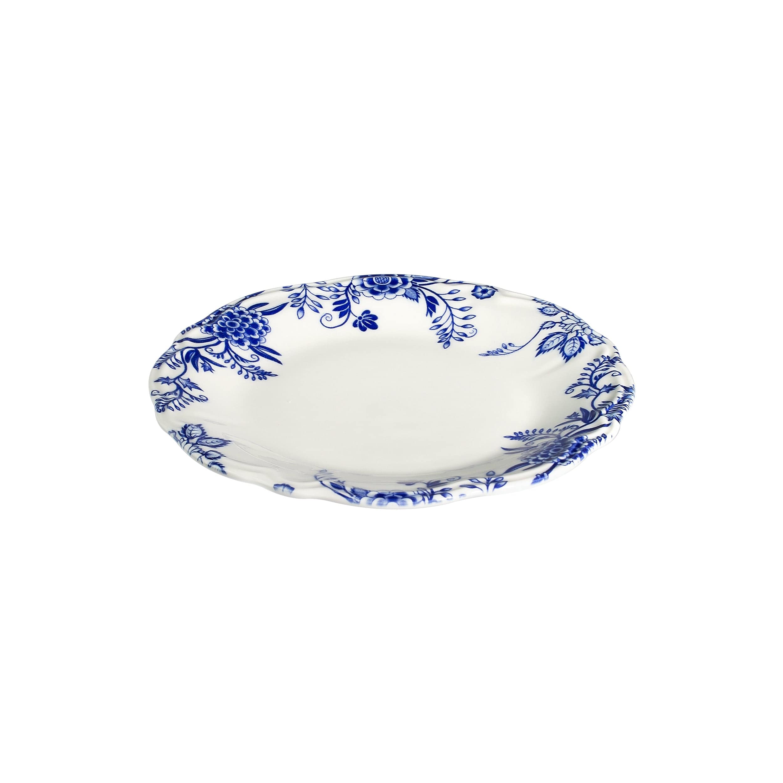 Silva Blue Fulya Blue Premium Stoneware Coupe Plate 8.3"