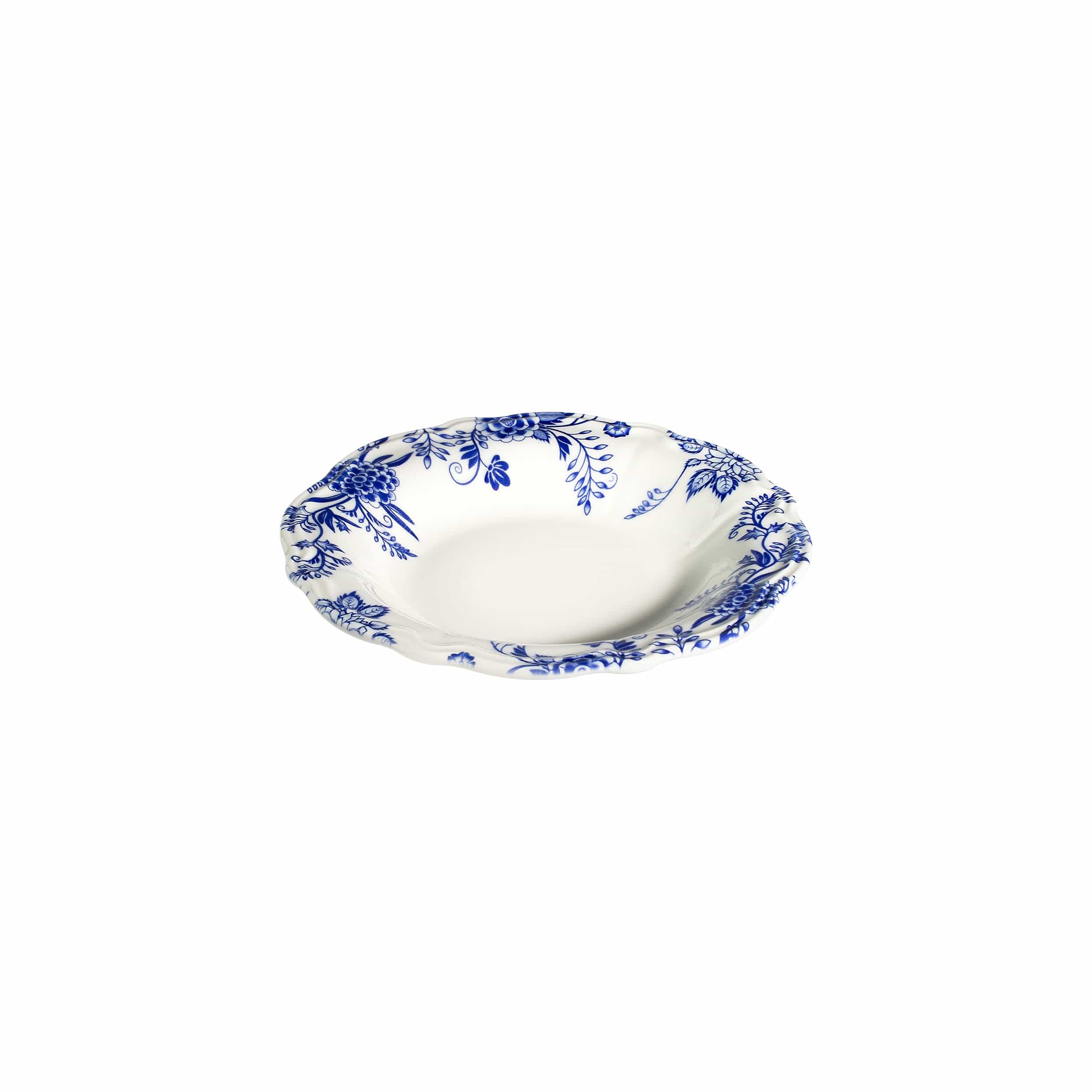 Silva Blue Fulya Blue Premium Stoneware Deep Plate 6.6" / 6.9 oz