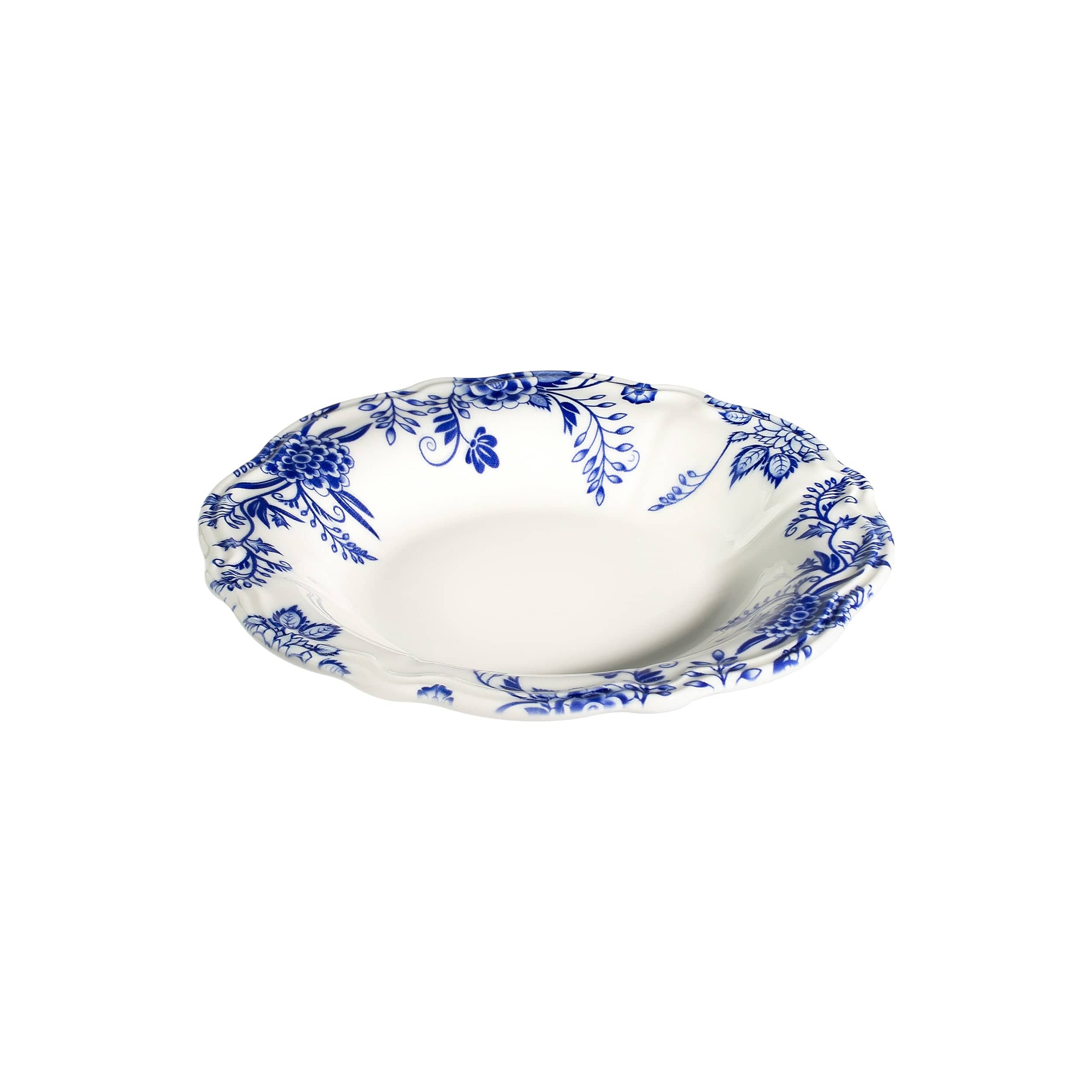 Silva Blue Fulya Blue Premium Stoneware Deep Plate 8.6" / 15 oz