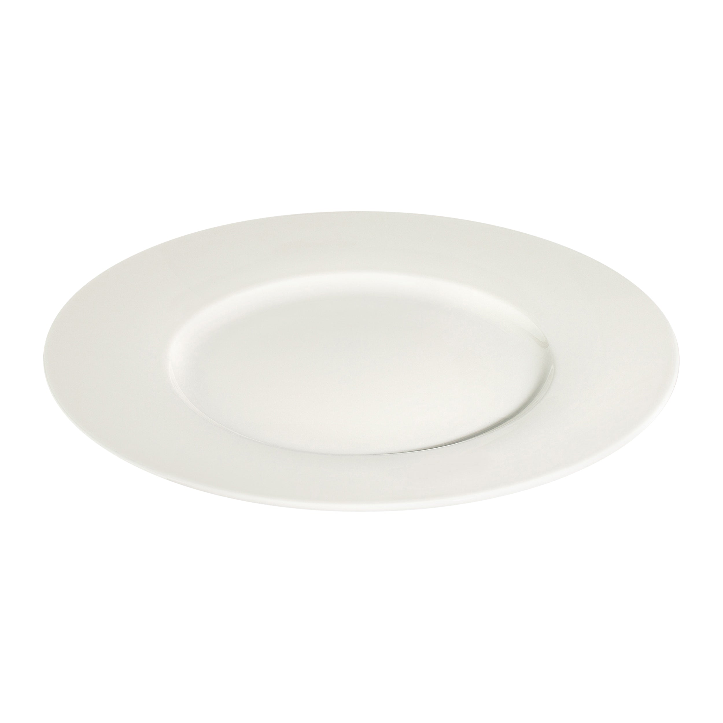 Finesse White Fine China Plate 9.5"