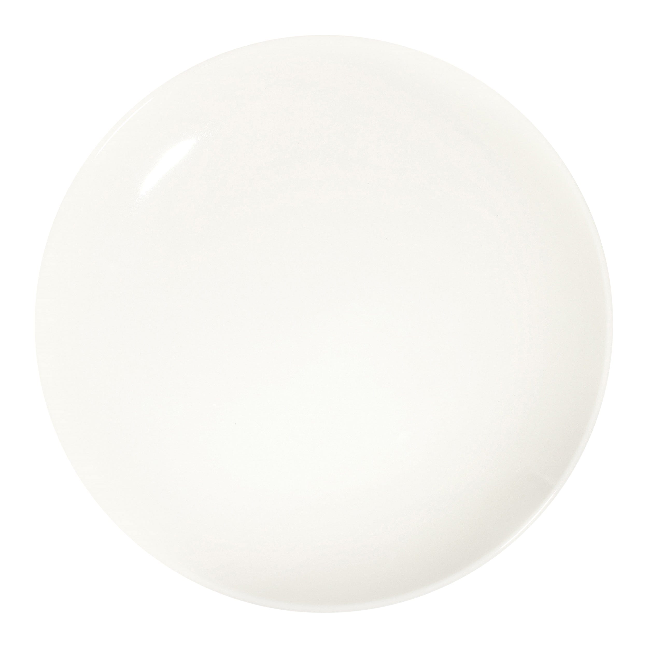 Lona White Fine China Plate 9.1"