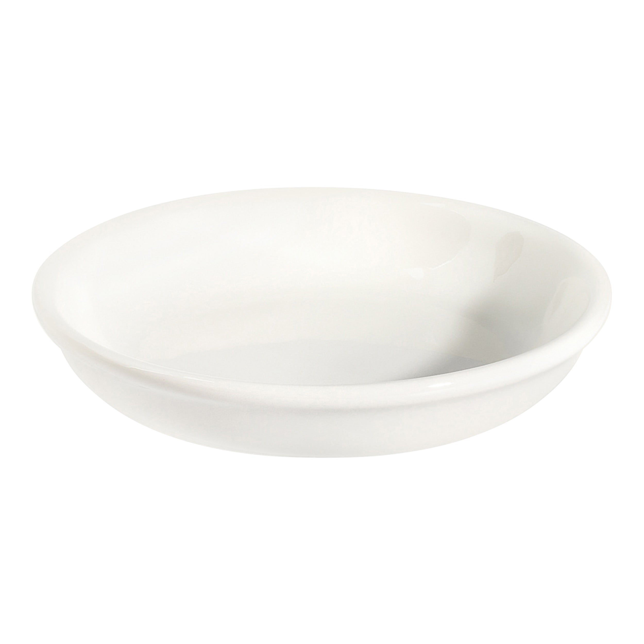 Lona White Fine China Deep Plate 3.9" / 2 oz