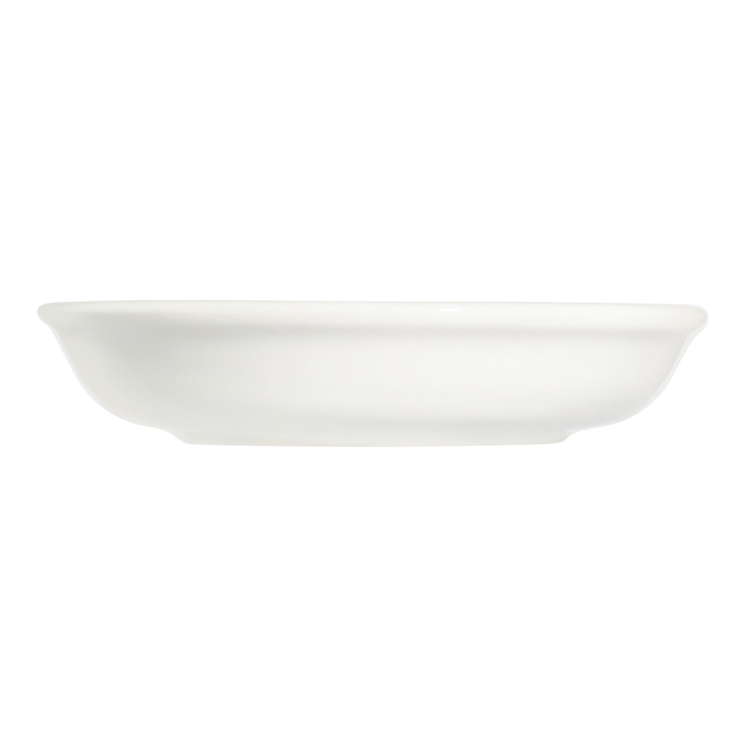 Lona White Fine China Deep Plate 3.9" / 2 oz