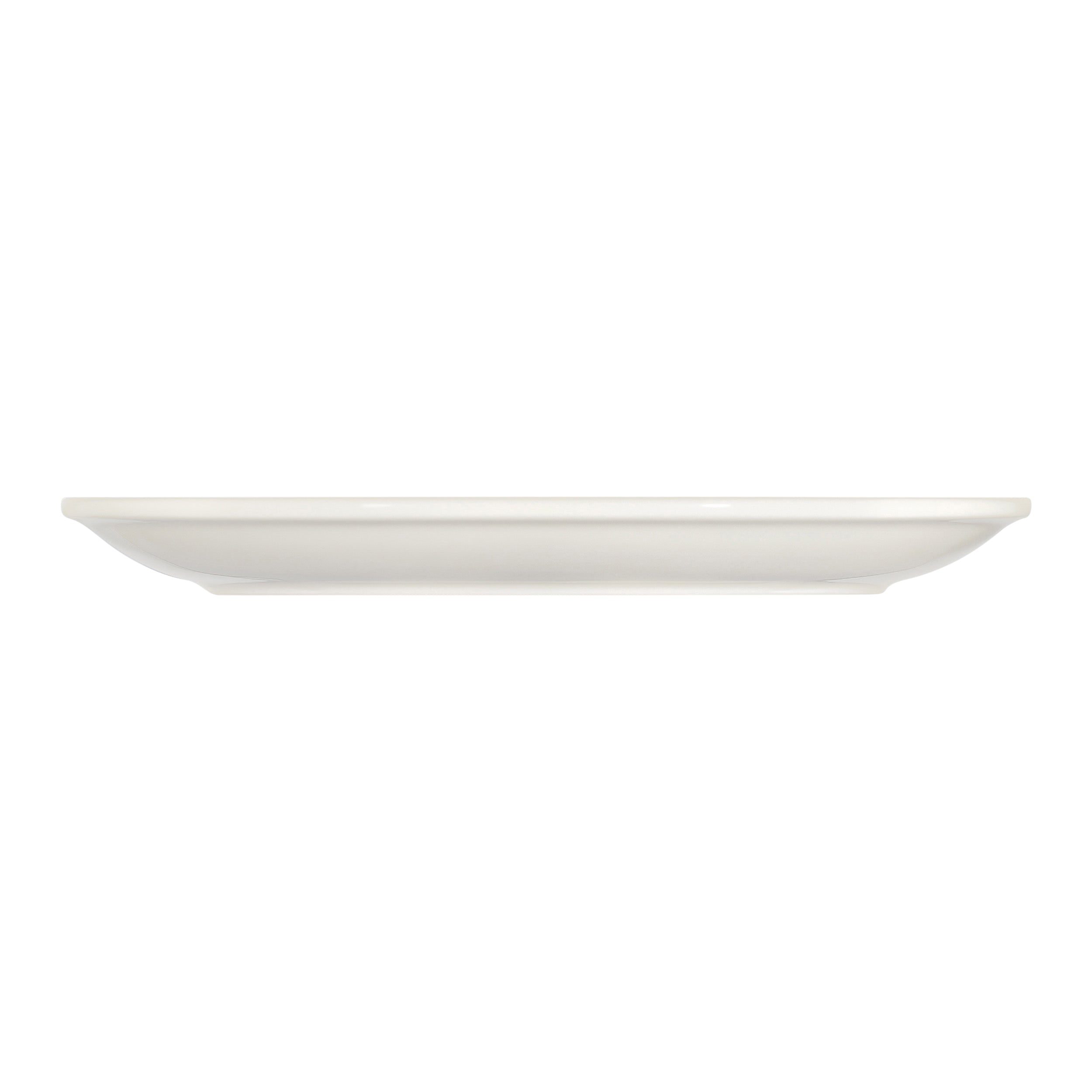 Lona White Fine China Oval Platter  10.6" x 14.1"