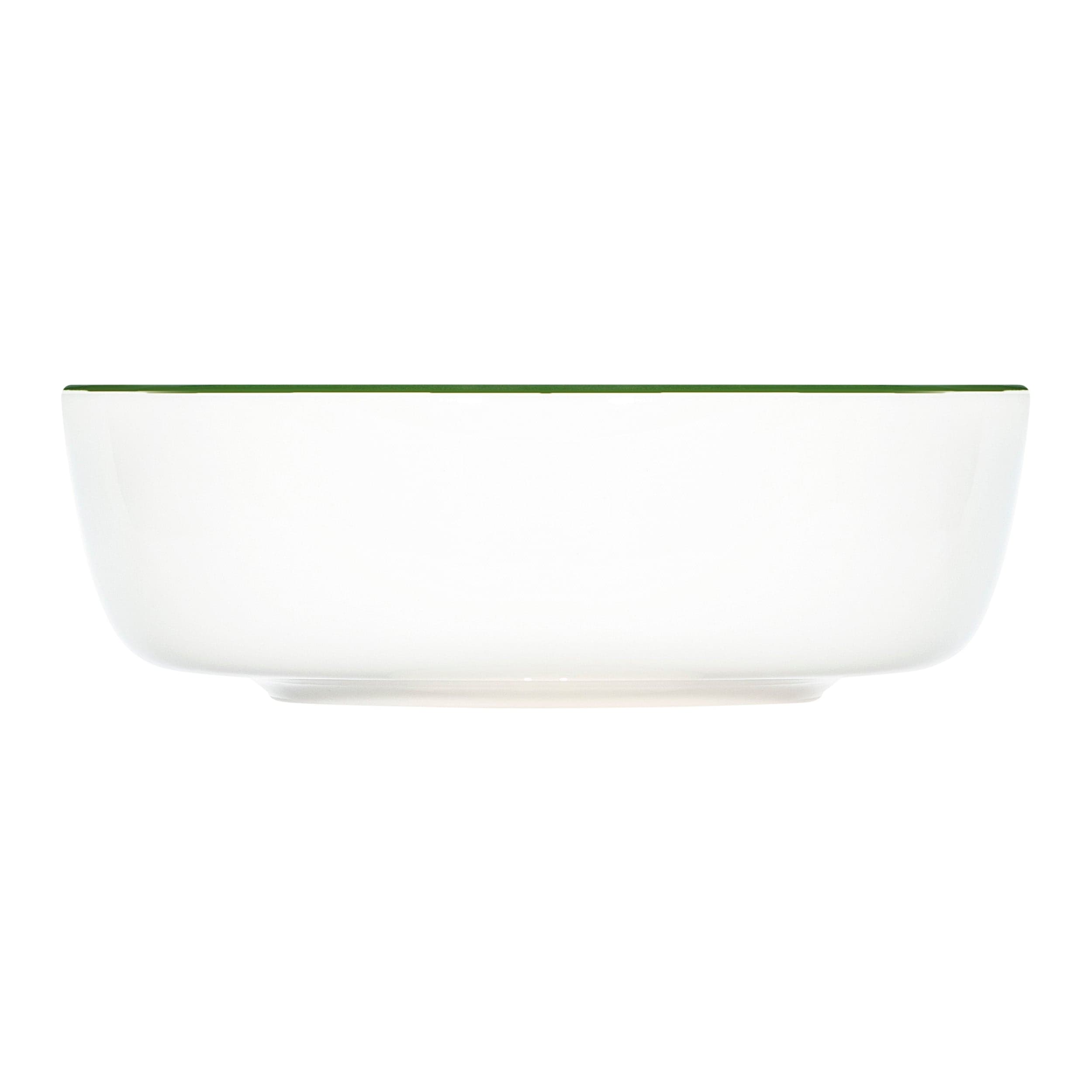 Modest Green Green Fine China Bowl 6.7" / 24.68 oz