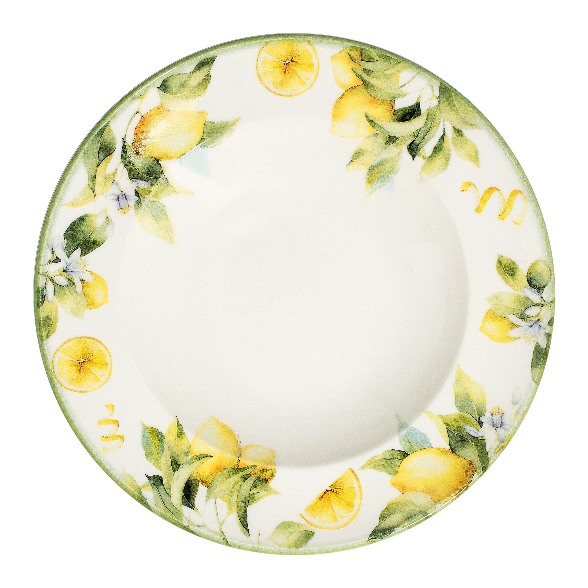 Sorrento Yellow Fine China Deep Plate 9.9" / 14 oz