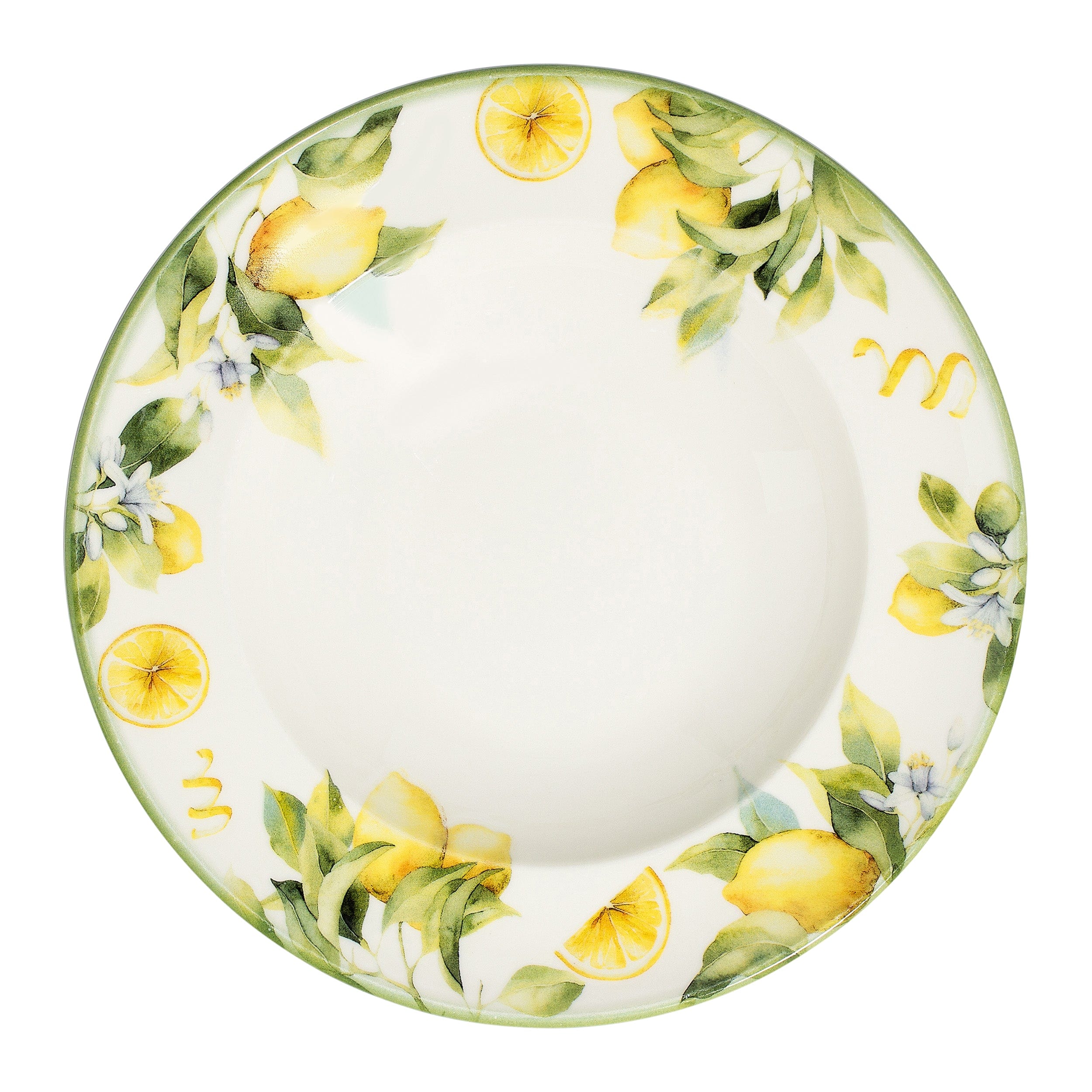 Sorrento Yellow Fine China Deep Plate 11.1" / 19 oz