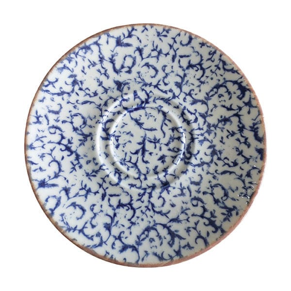 Venecia Blue Fine China Saucer 6.4"