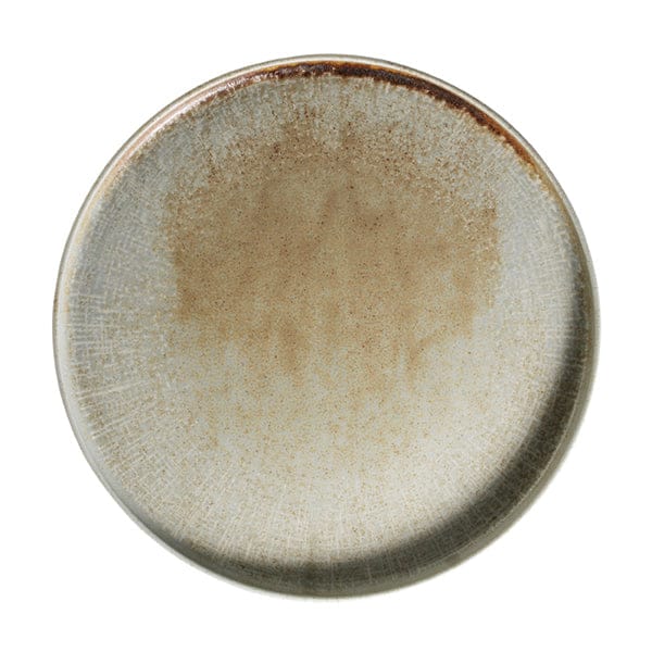 Mellow Green Fine China Coupe Plate 8.3"