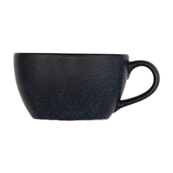 Reckless Black Fine China Cup 3.6" / 7.8 oz