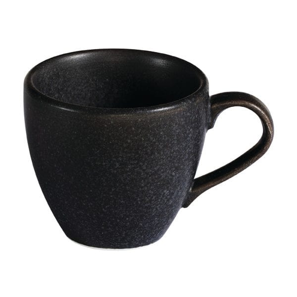 Reckless Black Fine China Espresso Cup 2.5" / 3 oz