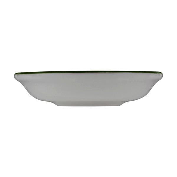 Modest Green Green Fine China Deep Plate 5.9" / 8 oz