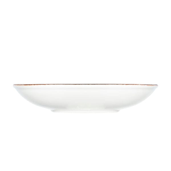 Delta Brown Fine China Deep Plate 8.8" / 26 oz